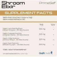 PrimeSelf Shroom Elixir Sachets 30s